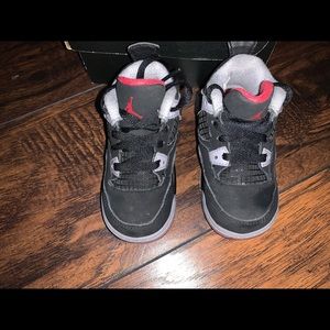 jordan 4 bred toddler